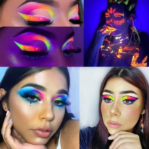 La Catrina Makeup Pallet Colorful 54 Color,Afflano Large High Eyeshadow Palette - Picture 5 of 6